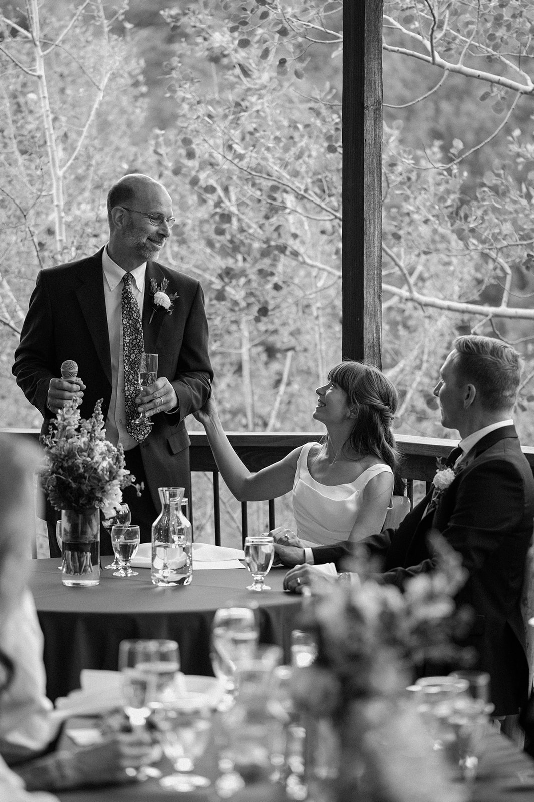 Jason and Amy celebrating — dancing / cocktail hour
